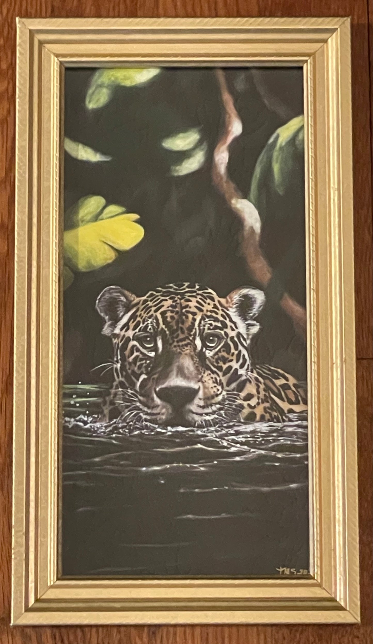 "Morning Swim" Framed Print