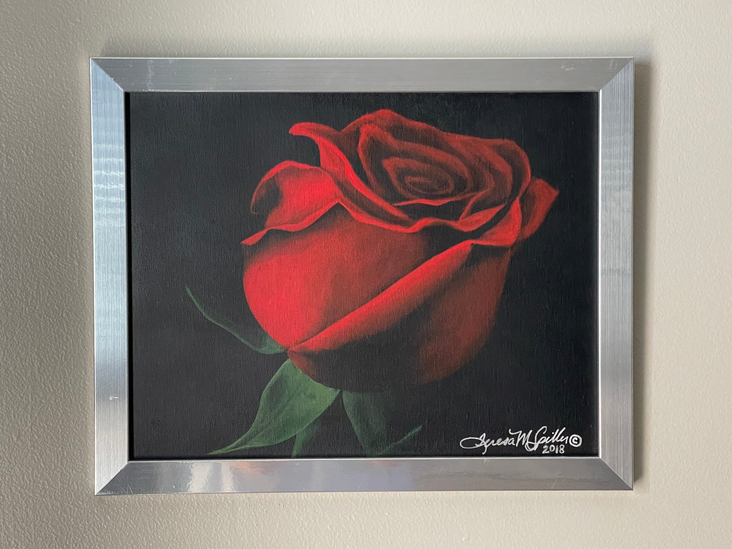 "A Rose" 11 x 14 Original