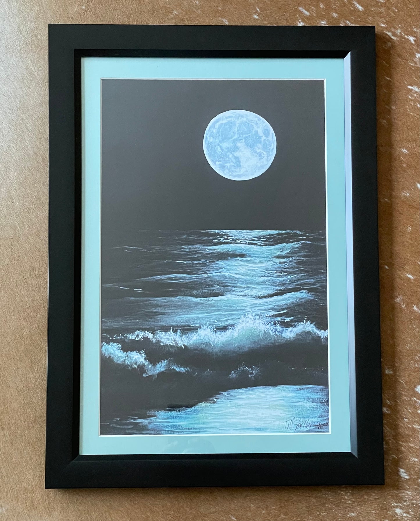 "Moonlight" 11 x 17 Framed Print