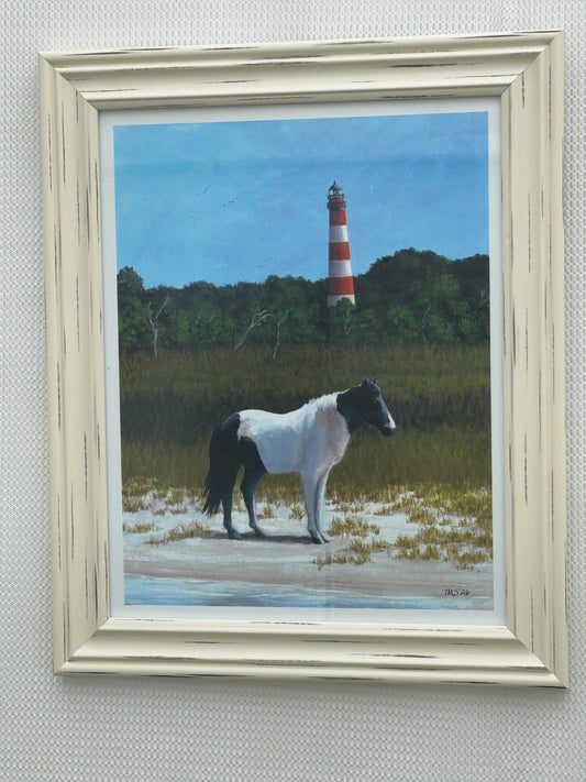 Keeper of the Light- Beach Boy 11x14 light frame