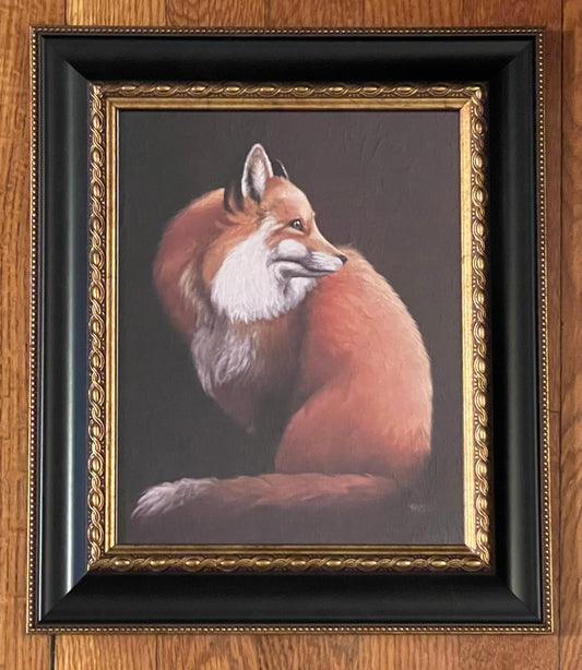 "Foxy Dreams" Framed Print