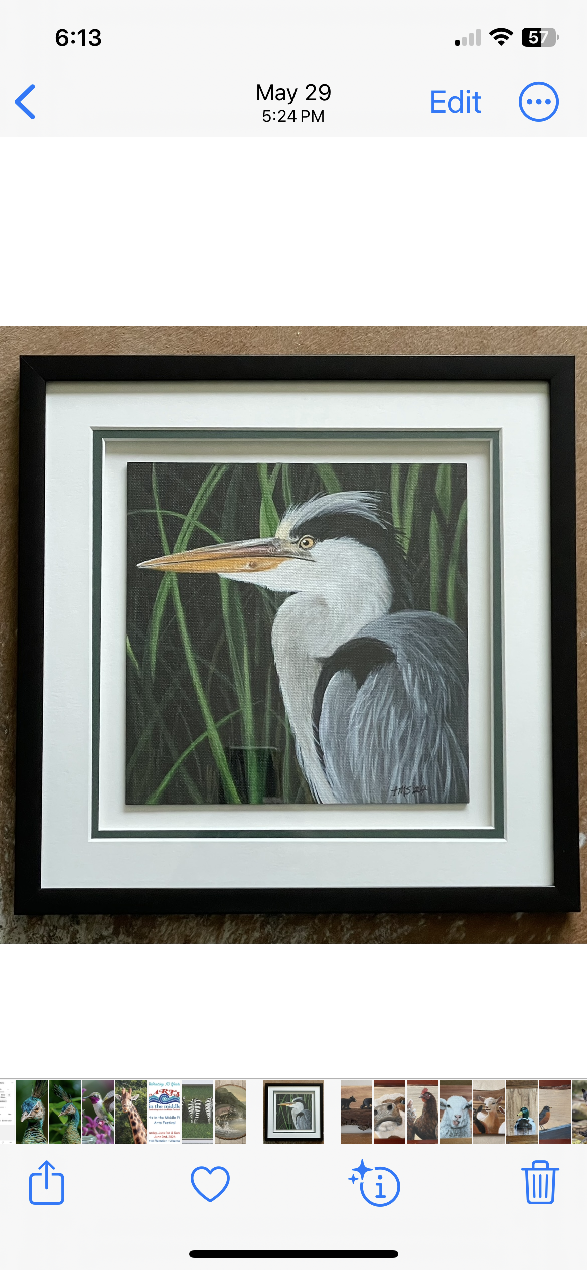 "Heron" Original