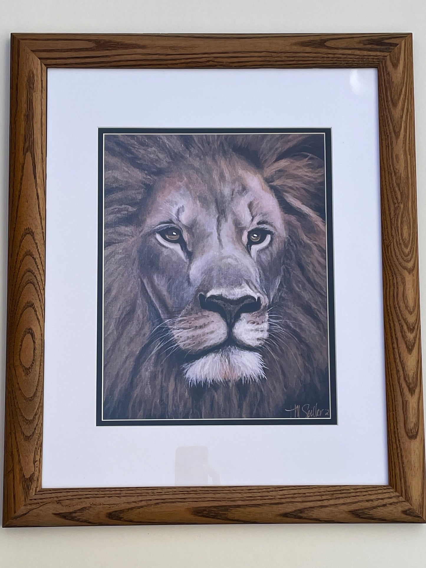 "Lion of Judah" 11x14 Framed Print