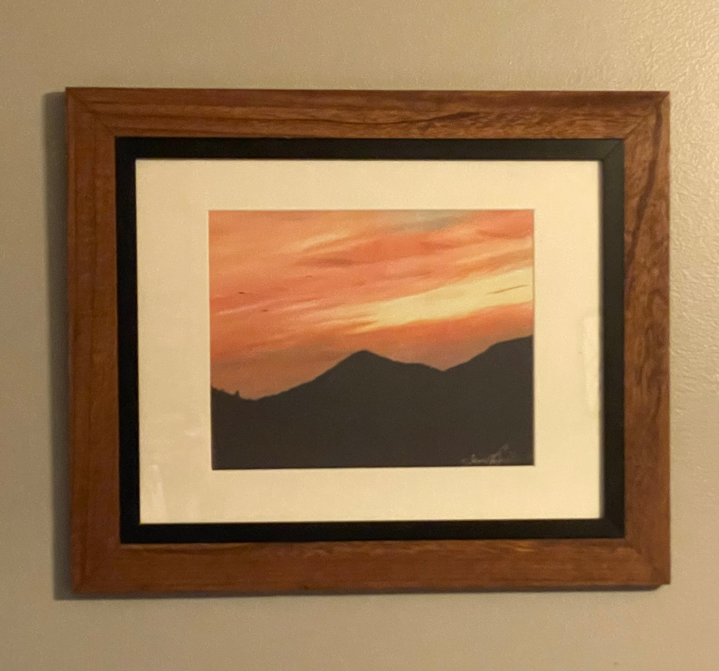 "Days End" 8 x 10 Framed Print