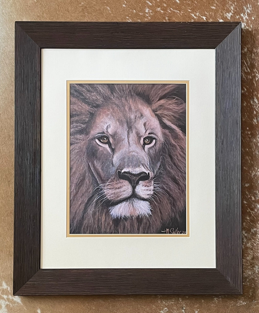 "Lion of Judah" 11x14 Framed Print