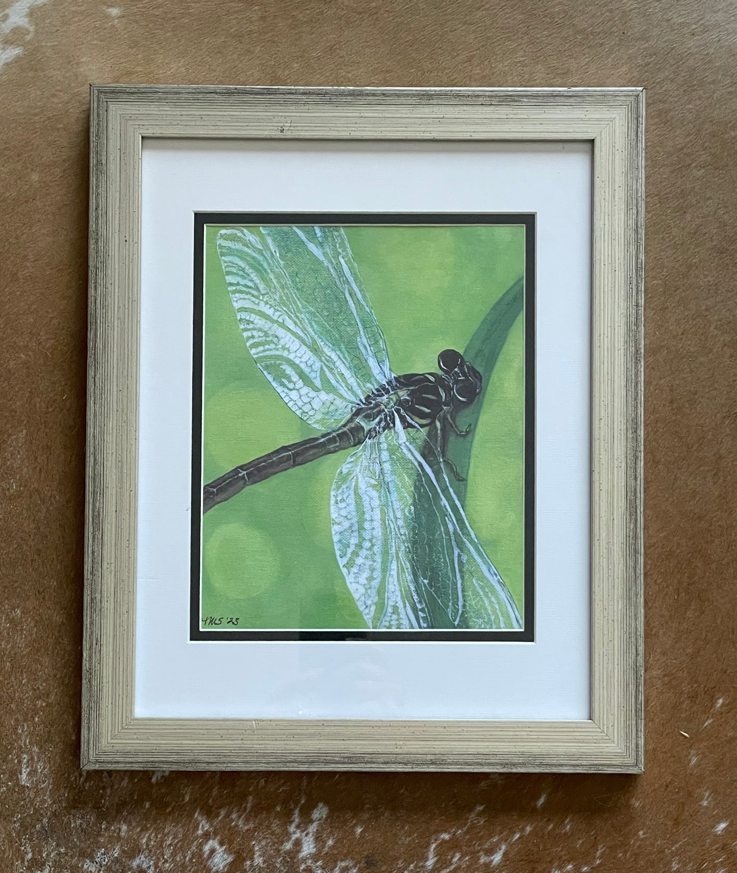 "Dragonfly" 8 x 10 Framed Print