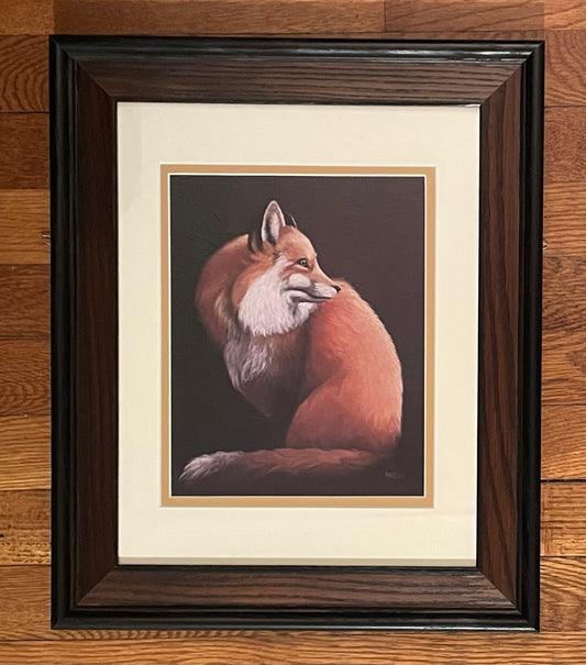 "Foxy Dreams" Framed Print