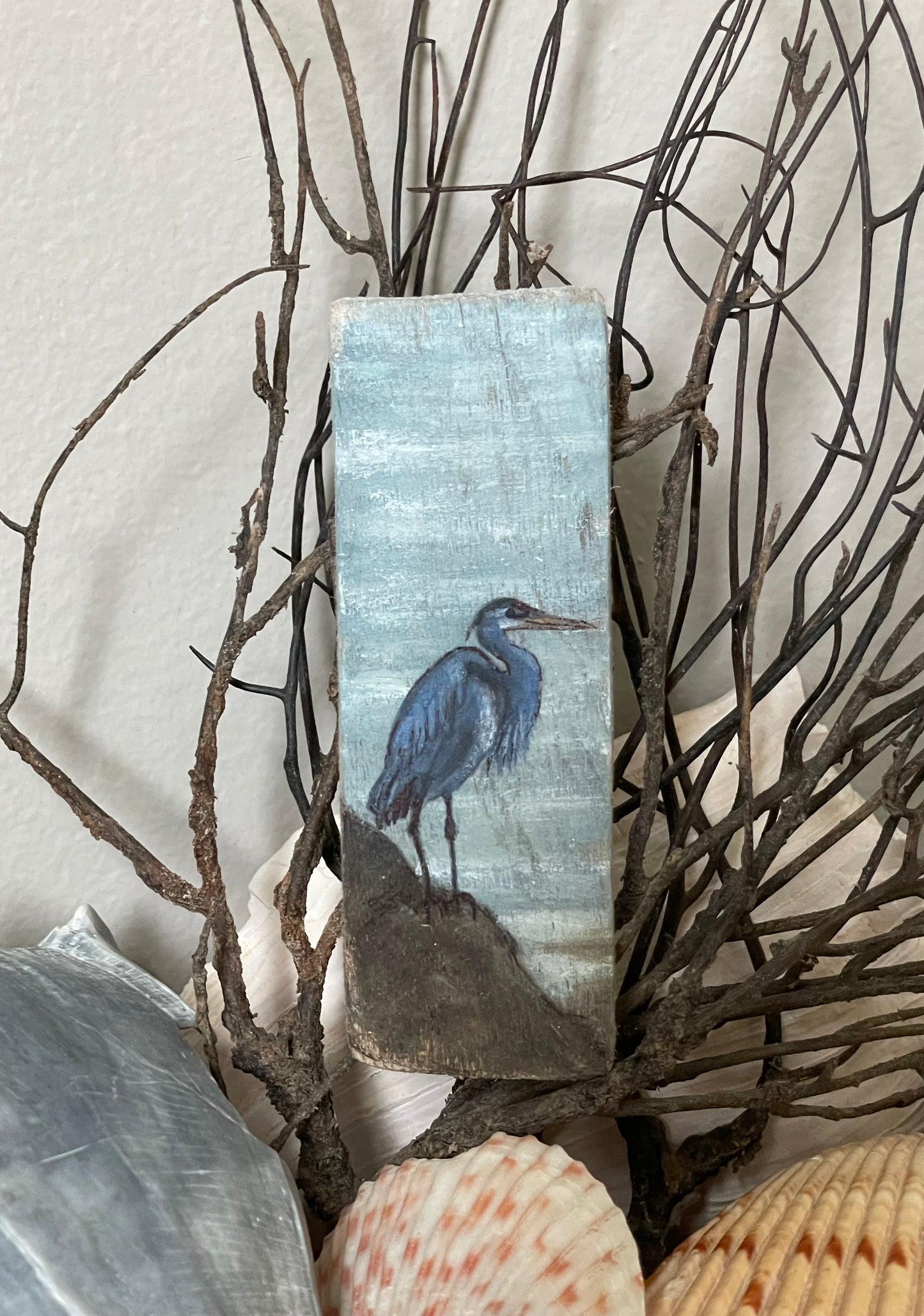 Ornament-Decor Blue Heron